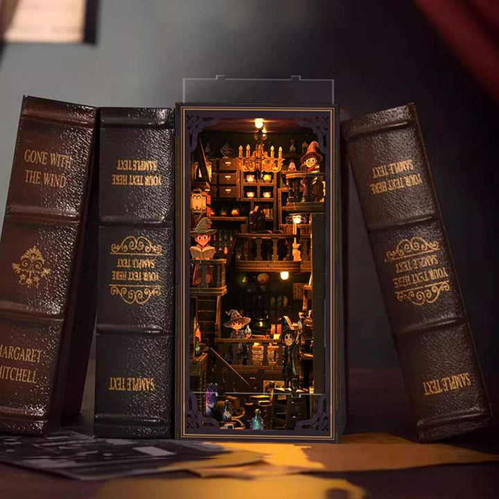 Little Wizards' Potion Lab DIY Book Nook Kit